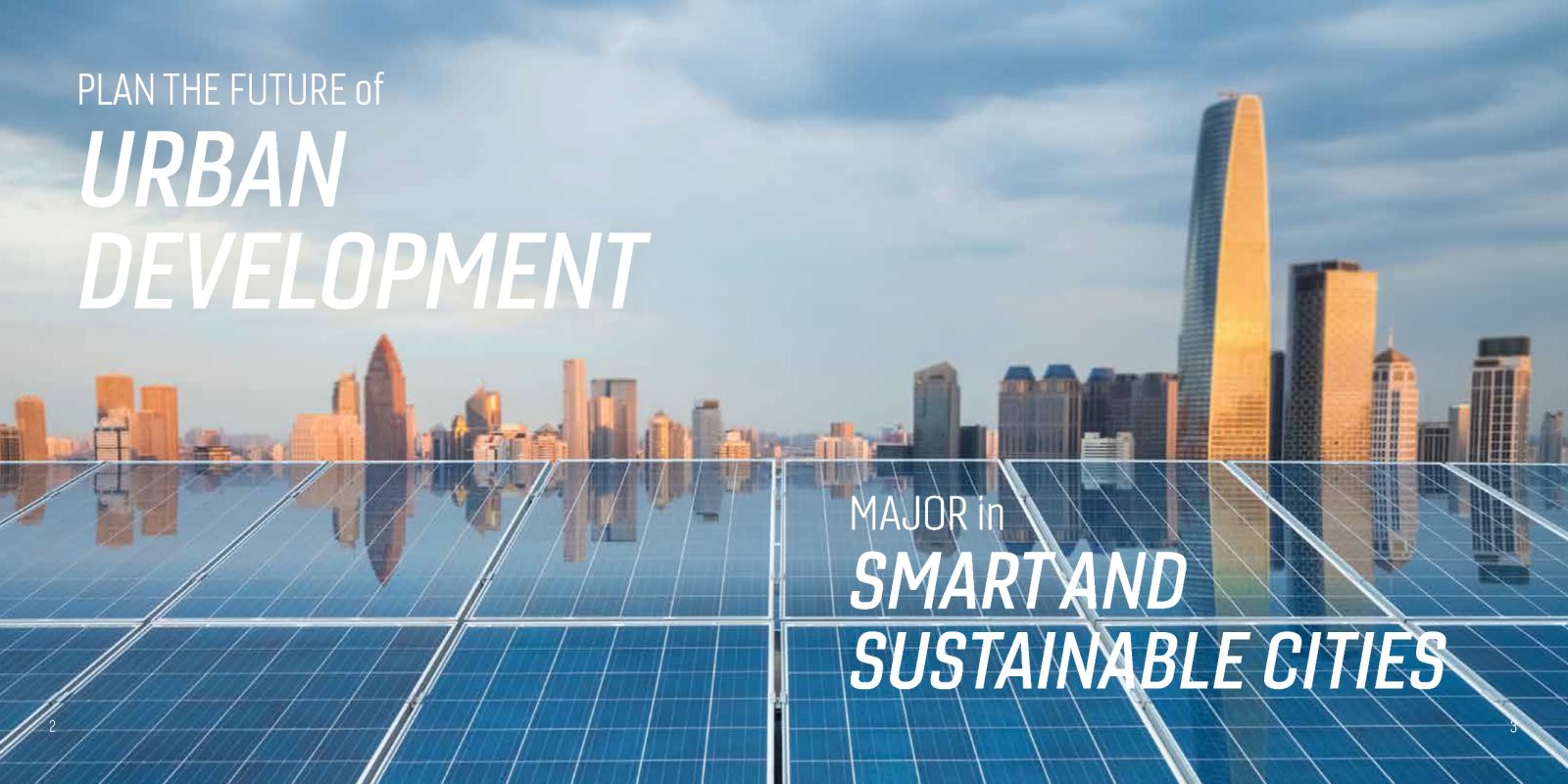 Major in Smart and Sustainable Cities