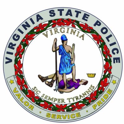 virginia state police logo- links to website