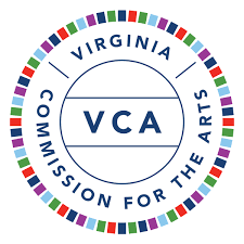 virginia commission for the arts logo- links to website