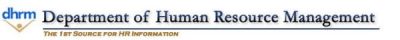 Virginia Department of Human Resource Management logo- links to website