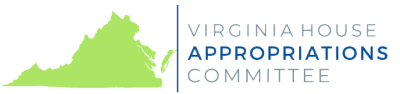 virginia house appropriations committee logo- links to website