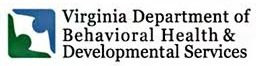 Virginia Department of Behavioral Health and Developmental Services logo- directs to website