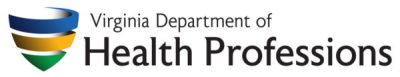 Virginia Department of Health Professions logo- links to website